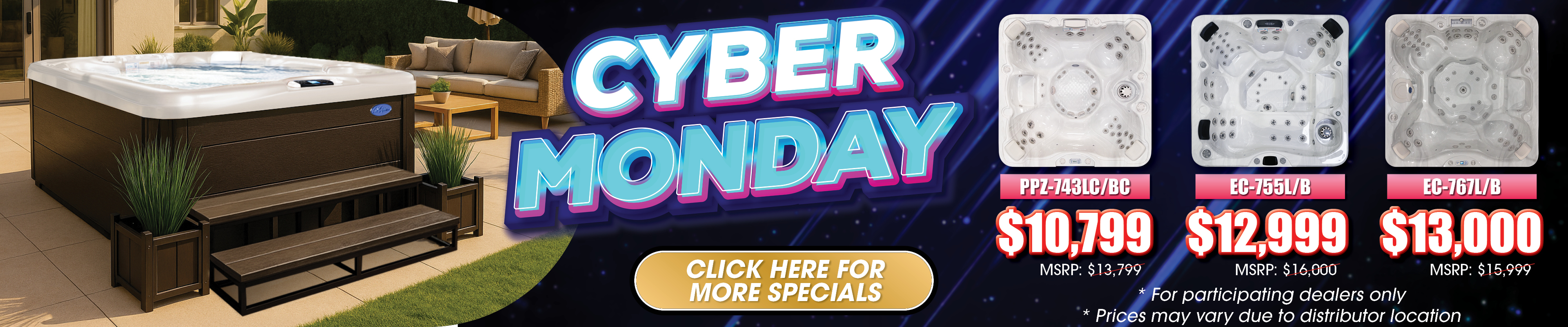 Calspas hot tub being used in a family setting - Augusta Richmond