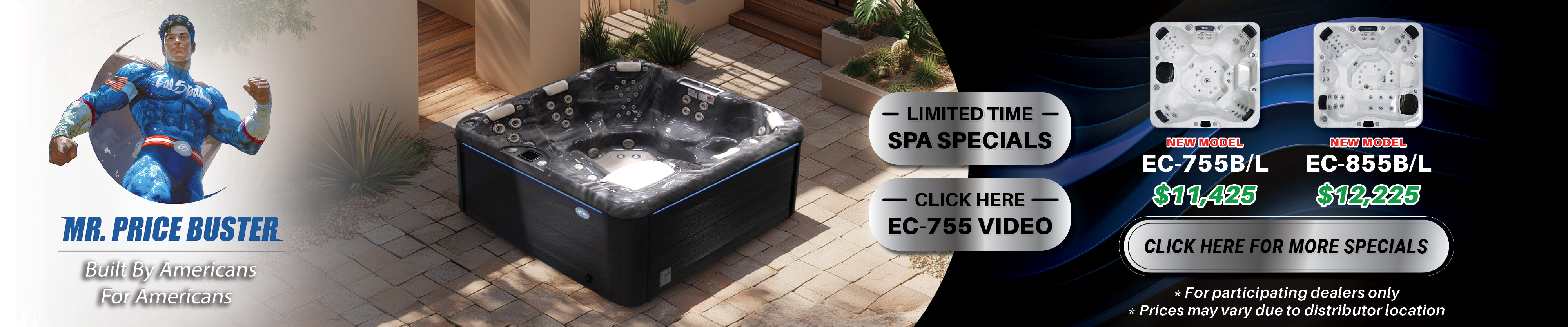 Calspas hot tub being used in a family setting - Augusta Richmond